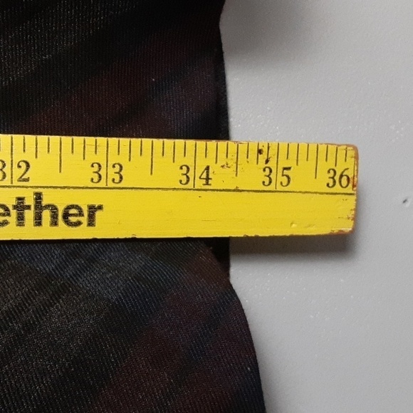 Banana Republic Sleevless Gray Plaid Fit & Flare Dress - Picture 5 of 8